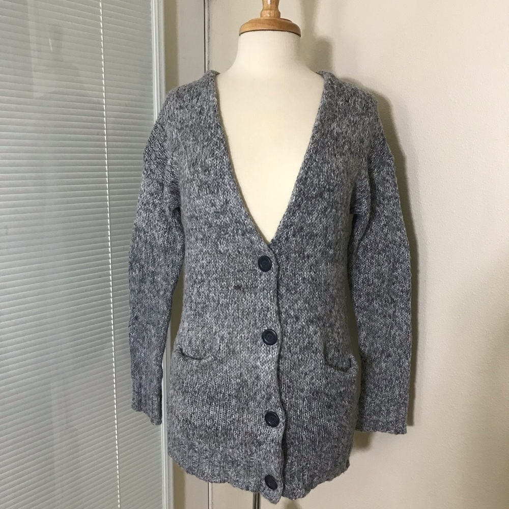 H&M Divided cardigan sweater Sz 4 wool-blend